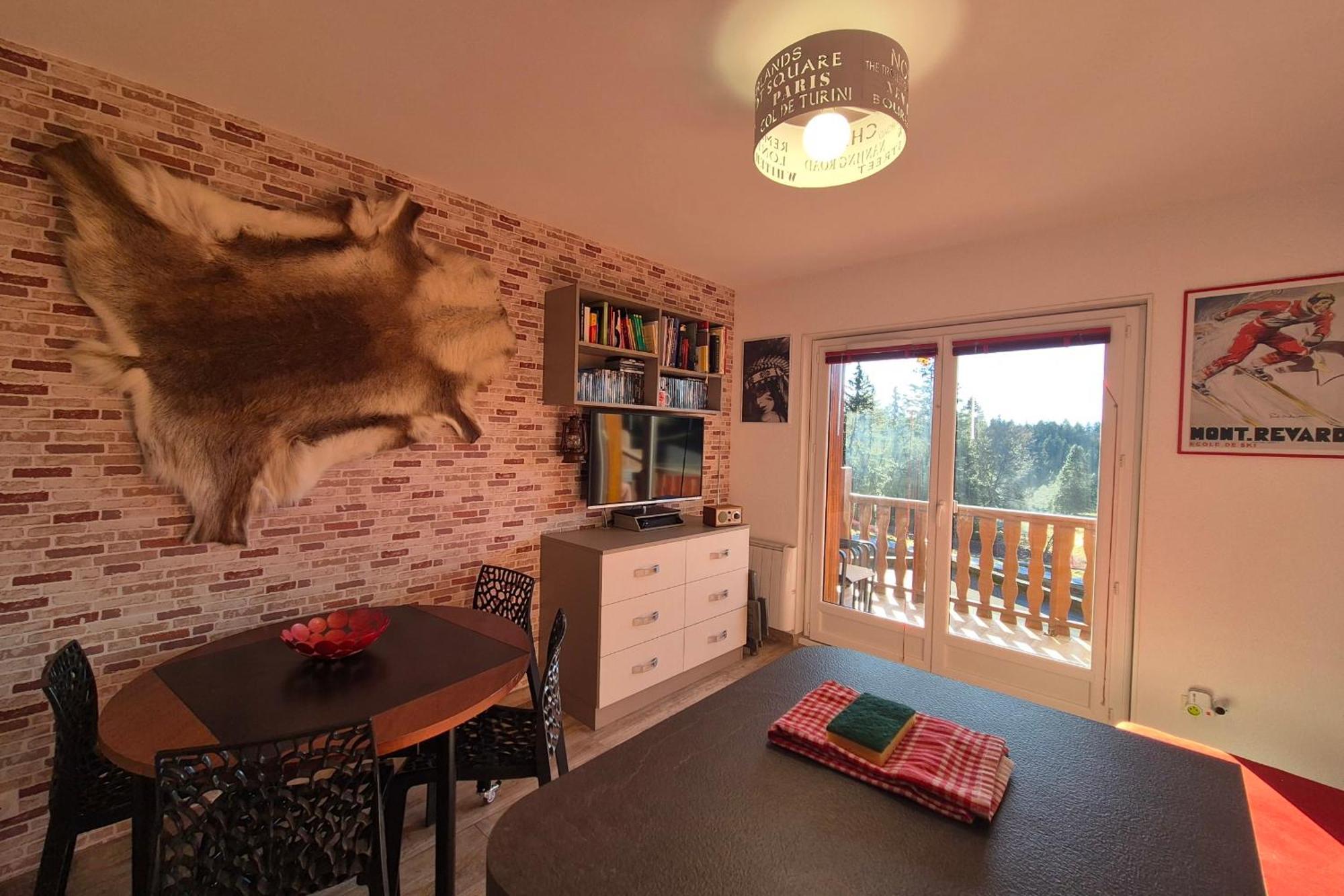 Cozy Apartment "Wapiti" At The Foot Of The Slopes Les Déserts Exterior foto